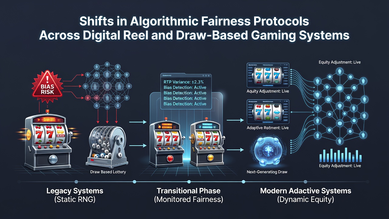 Diagram over fairness-protokoller i trækningsbaserede gaming-systemer